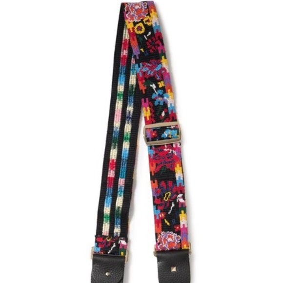 Valentino Handbags - Valentino Colorful Embroidered Strap Floral Motif